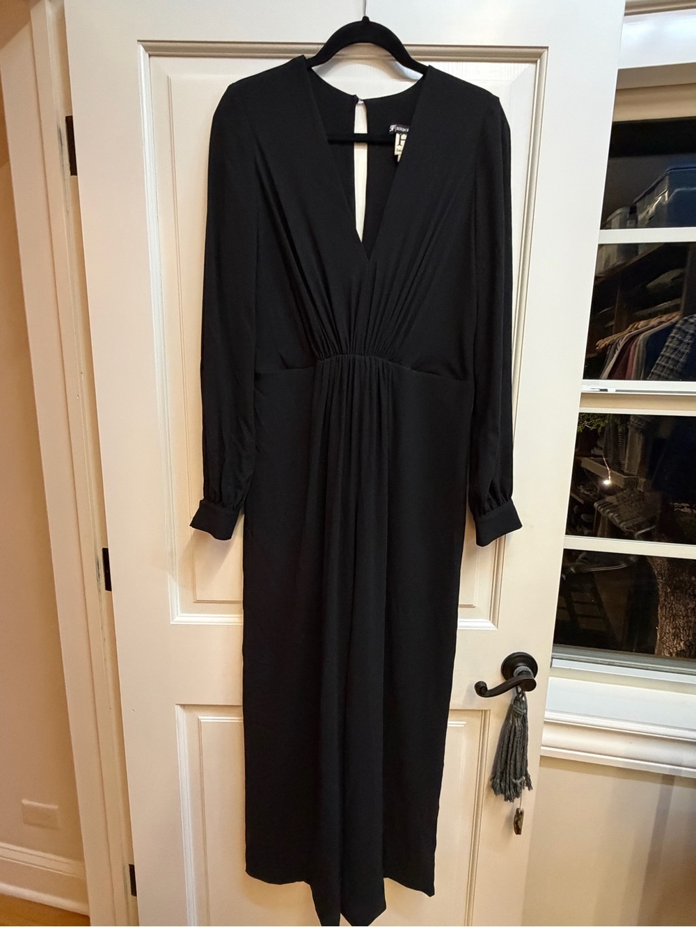 Bergdorf Goodman Haute Hippie Black Jumpsuit